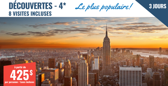 New York - Découvertes - 4 étoiles